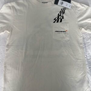 Abercrombie & Fitch Cream Graphic Tee